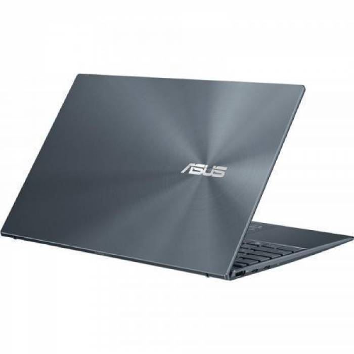 Laptop ASUS ZenBook 14 UM425QA-KI171W, AMD Ryzen 7 5800H, 14inch, RAM 16GB, SSD 1TB, AMD Radeon Graphics, Windows 11, Pine Grey