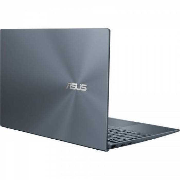 Laptop ASUS ZenBook 14 UX425EA-KI954W, Intel Core i5-1135G7, 14inch, RAM 8GB, SSD 512GB, Intel Iris Xe Graphics, Windows 11, Pine Grey