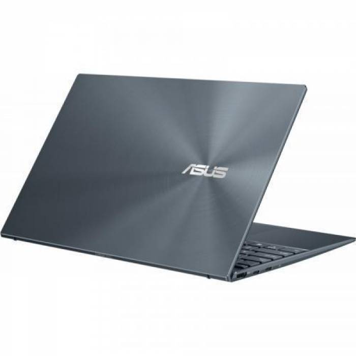 Laptop ASUS ZenBook 14 UX425EA-KI954W, Intel Core i5-1135G7, 14inch, RAM 8GB, SSD 512GB, Intel Iris Xe Graphics, Windows 11, Pine Grey