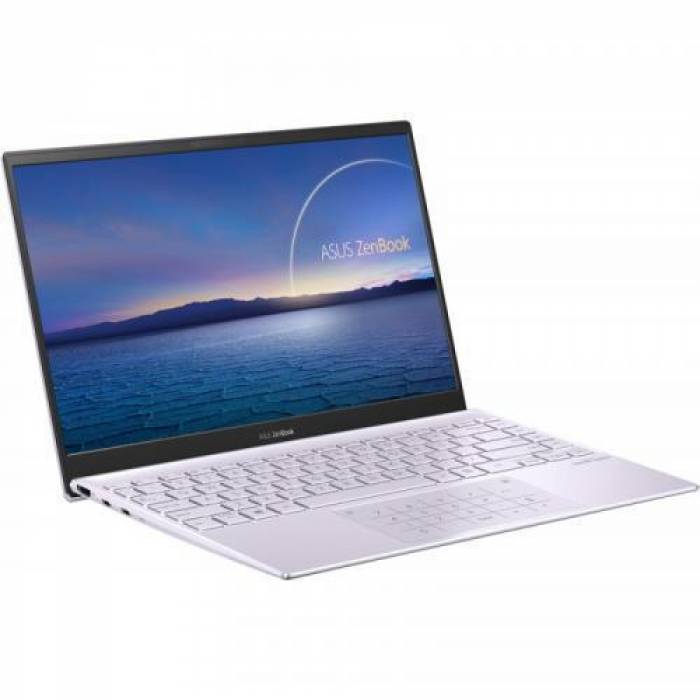 Laptop ASUS ZenBook 14 UX425EA-KI969W, Intel Core i5-1135G7, 14inch, RAM 8GB, SSD 512GB, Intel Iris Xe Graphics, Windows 11, Lilac Mist