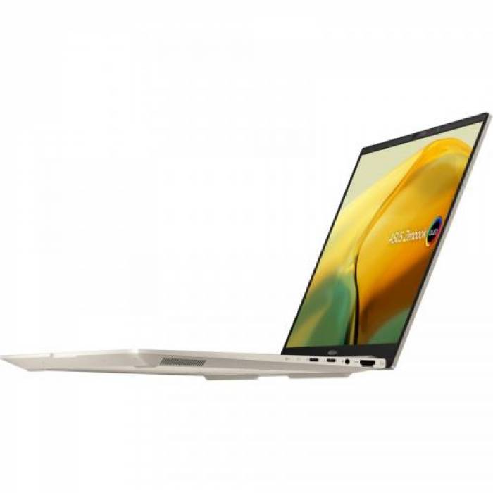 Laptop ASUS ZenBook 14X OLED UX3404VA-M3090X, Intel Core i9-13900H , 14.5inch Touch, RAM 16GB, SSD 1TB, Intel Iris Xe Graphics, Windows 11 Pro, Sandstone Beige