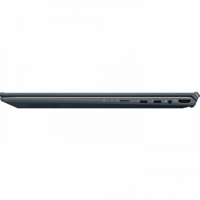 Laptop ASUS ZenBook 14X OLED UX5400EG-KN178W, Intel Core i7-1165G7, 14inch Touch, RAM 16GB, SSD 1TB, nVidia GeForce MX450 2GB, Windows 11, Pine Grey