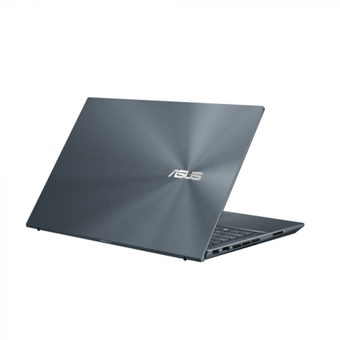 Laptop ASUS Zenbook 15 OLED UM5500QE-KY203X, AMD Ryzen 7 5800H, 15.6inch Touch, RAM 16GB, SSD 512GB, GeForce nVidia RTX 3050 Ti 4GB, Windows 11 Pro, Pine Grey