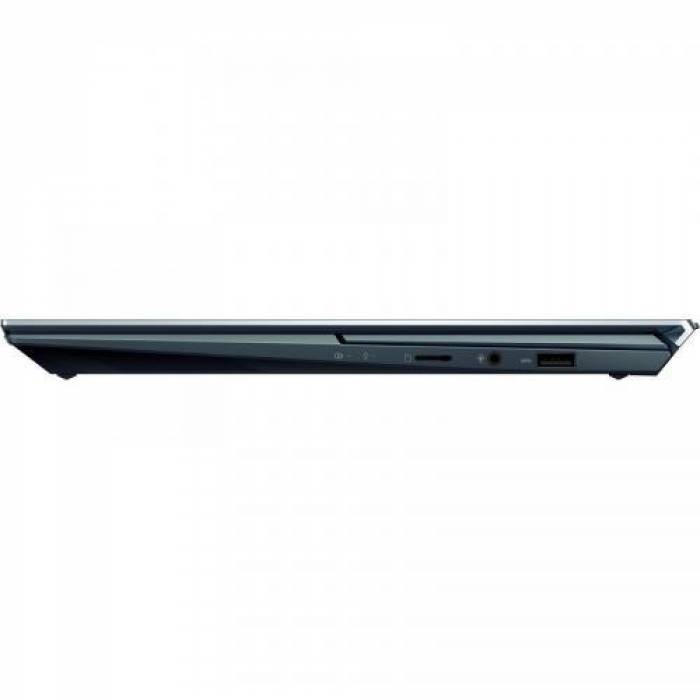 Laptop ASUS ZenBook Duo 14 UX482EA-HY222R, Intel Core i7-1165G7, 14inch Touch, RAM 16GB, SSD 1TB, Intel Iris Xe Graphics, Windows 10 Pro, Celestial Blue