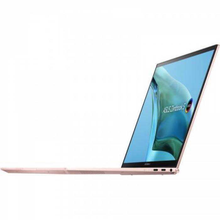 Laptop ASUS ZenBook S UM5302TA-LX467X, AMD Ryzen 7 6800U, 13.3inch Touch, RAM 16GB, SSD 512GB, AMD Radeon Graphics 680M, Windows 11 Pro, Vestige Beige