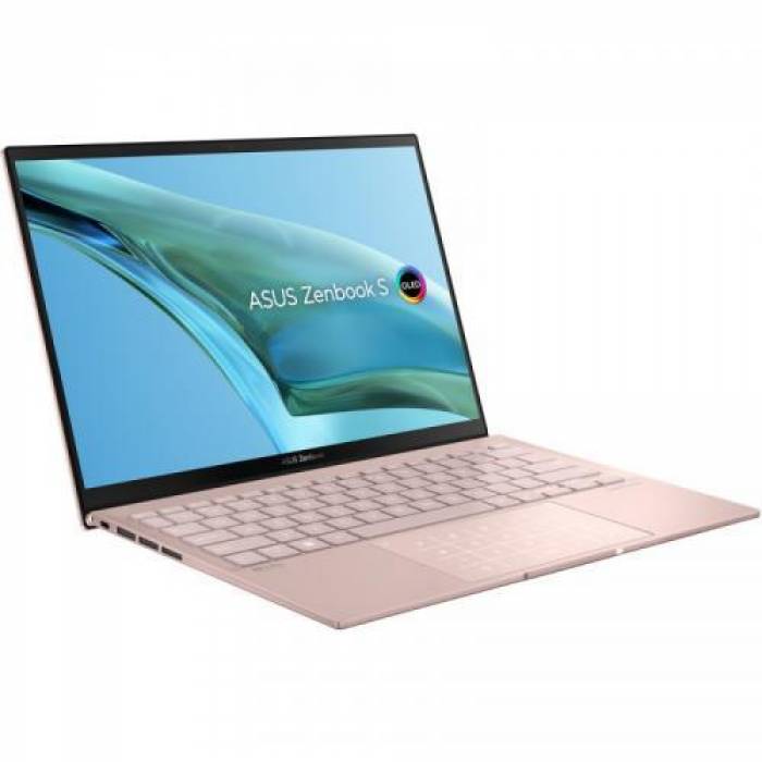 Laptop ASUS ZenBook S UM5302TA-LX467X, AMD Ryzen 7 6800U, 13.3inch Touch, RAM 16GB, SSD 512GB, AMD Radeon Graphics 680M, Windows 11 Pro, Vestige Beige