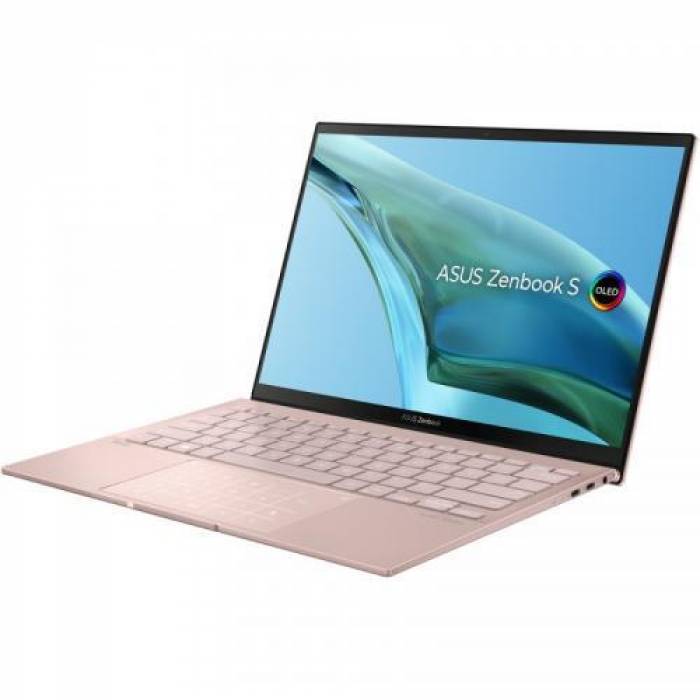 Laptop ASUS ZenBook S UM5302TA-LX467X, AMD Ryzen 7 6800U, 13.3inch Touch, RAM 16GB, SSD 512GB, AMD Radeon Graphics 680M, Windows 11 Pro, Vestige Beige