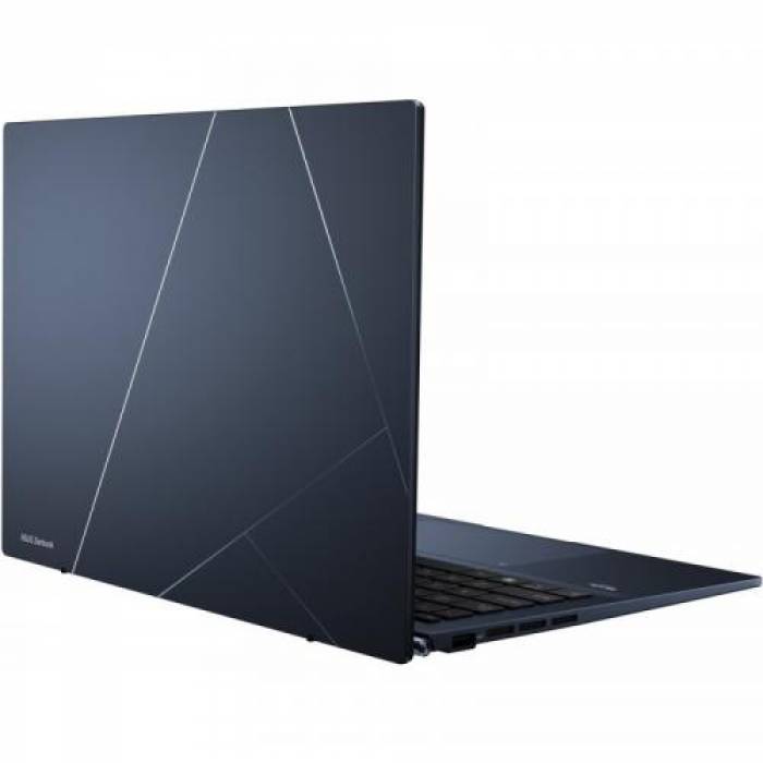 Laptop ASUS Zenbook UX3402ZA-KM048W, Intel Core i7-1260P, 14inch, RAM 16GB, SSD 512GB, Intel Iris Xe Graphics, Windows 11, Ponder Blue