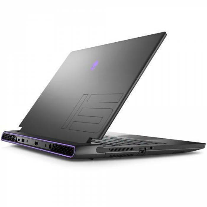 Laptop Dell Alienware M15 R7, Intel Core i7-12700H, 15.6inch WVA, RAM 64GB, SSD 2x 512GB, nVidia GeForce RTX 3080 Ti 16GB, Windows 11 Pro, Dark Side of the Moon