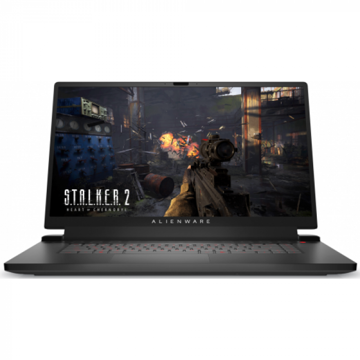 Laptop Dell Alienware M17 R5,  AMD Ryzen 9 6900HX, 17.3inch, RAM 64GB, SSD 2TB, nVidia GeForce RTX 3080 Ti 16GB, Windows 11 Pro, Dark Side of the Moon