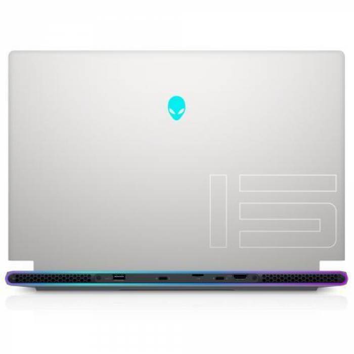 Laptop Dell Alienware X15 R2, Intel Core i7-12700H, 15.6inch, RAM 32GB, SSD 1TB, nVidia GeForce RTX 3080 Ti 16GB, Windows 11 Pro, Lunar Light