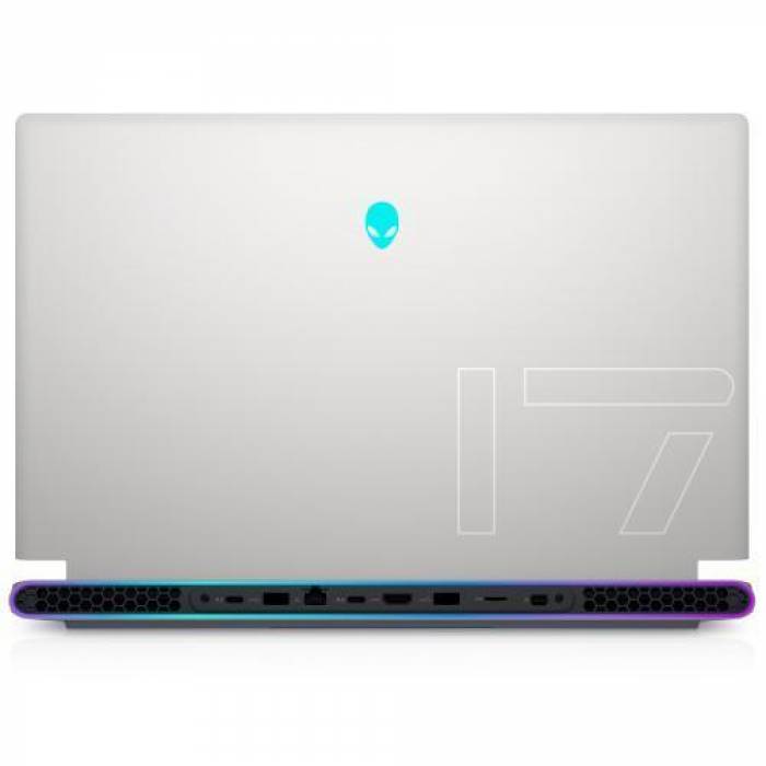 Laptop Dell Alienware X17 R2, Intel Core i7-12700H, 17.3inch, RAM 32GB, SSD 1TB, nVidia GeForce RTX 3080 Ti 16GB, Windows 11 Pro, Lunar Light