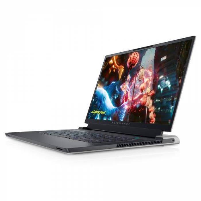 Laptop Dell Alienware X17 R2, Intel Core i9-12900HK, 17.3inch, RAM 64GB, SSD 2x 2TB, nVidia GeForce RTX 3080 Ti 16GB, Windows 11 Pro, Lunar Light