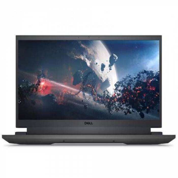 Laptop Dell G15 5520, Intel Core i7-12700H, 15.6inch, RAM 16GB, SSD 1TB, nVidia GeForce RTX 3060 6GB, Windows 11 Pro, Obsidian Black Special Edition