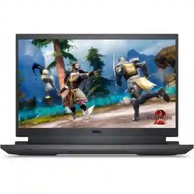 Laptop Dell G15 5520, Intel Core i7-12700H, 15.6inch, RAM 16GB, SSD 512GB, nVidia GeForce RTX 3050 Ti 4GB, Linux, Dark Shadow Grey