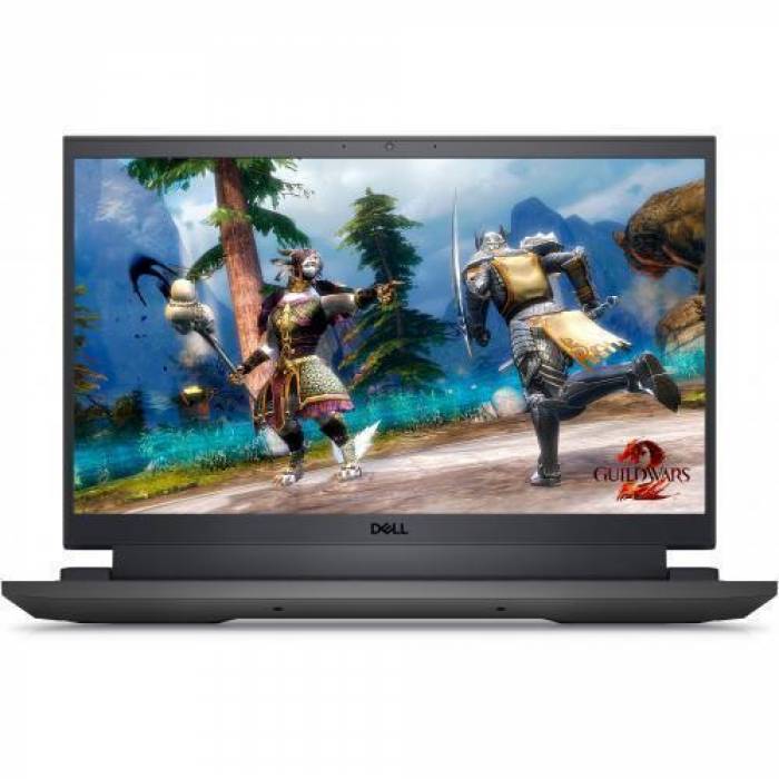 Laptop Dell G15 5520, Intel Core i7-12700H, 15.6inch, RAM 16GB, SSD 512GB, nVidia GeForce RTX 3050 Ti 4GB, Linux, Dark Shadow Grey