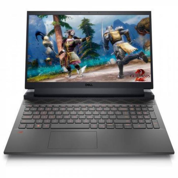 Laptop Dell G15 5520, Intel Core i7-12700H, 15.6inch, RAM 16GB, SSD 512GB, nVidia GeForce RTX 3060 6GB, Linux, Dark Shadow Grey