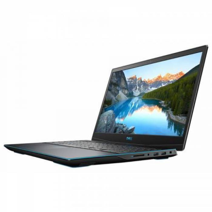 Laptop Dell Inspiron 3500 G3, Intel Core i7-10750H, 15.6inch, RAM 8GB, SSD 512GB, nVidia GeForce GTX 1650 Ti 4GB, Linux, Eclipse Black