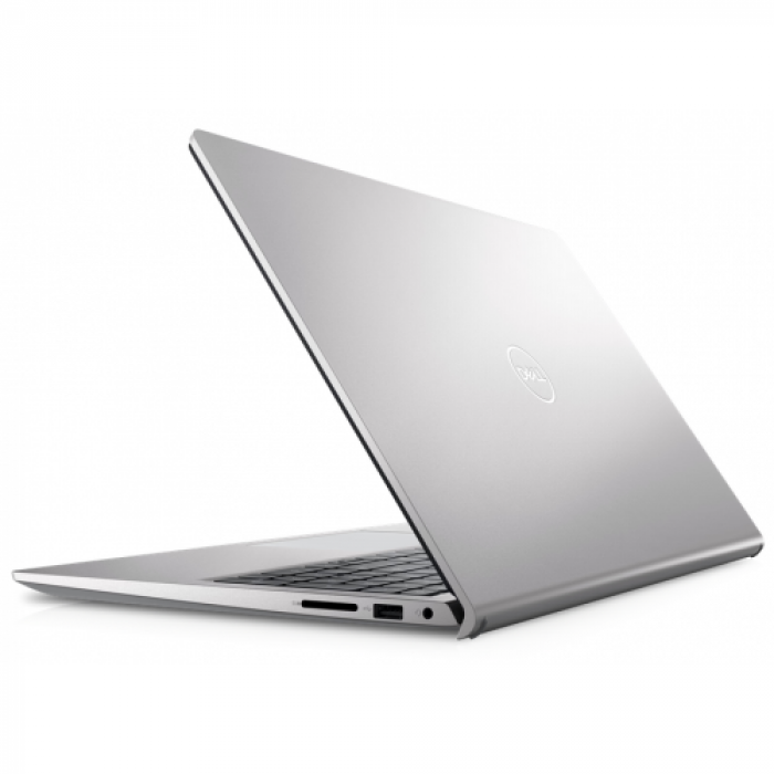 Laptop Dell Inspiron 3520, Intel Core i5-1235U, 15.6inch, RAM 16GB, SSD 512GB, Intel Iris Xe Graphics, Linux, Platinum Silver