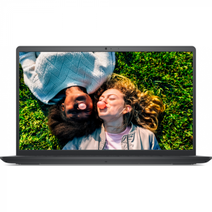 Laptop Dell Inspiron 3520, Intel Core i5-1235U, 15.6inch, RAM 8GB, SSD 256GB, Intel Iris Xe Graphics, Linux, Carbon Black