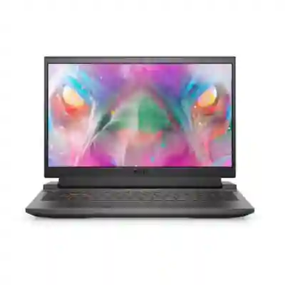 Laptop Dell Inspiron G15 5511, Intel Core i5-11260H, 15.6inch, RAM 16GB, SSD 512GB, nVidia GeForce RTX 3050 4GB, Linux, Dark Shadow Grey