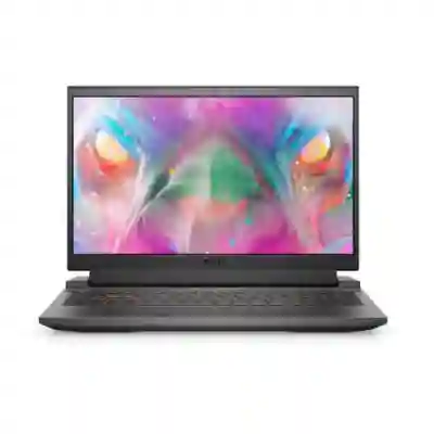 Laptop Dell Inspiron G15 5511, Intel Core i5-11260H, 15.6inch, RAM 16GB, SSD 512GB, nVidia GeForce RTX 3050 Ti 4GB, Linux, Dark Shadow Grey