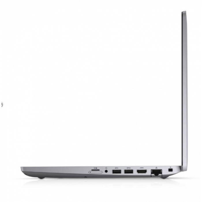 Laptop Dell Latitude 5511, Intel Core i7-10850H, 15.6inch, RAM 16GB, SSD 512GB, Intel UHD Graphics, Linux, Grey