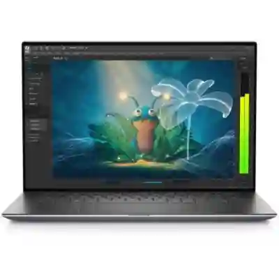 Laptop Dell Precision 5570, Intel Core i7-12800H, 15.6inch, RAM 32GB, SSD 1TB, nVidia RTX A2000 8GB, Windows 10 Pro, Titan Gray