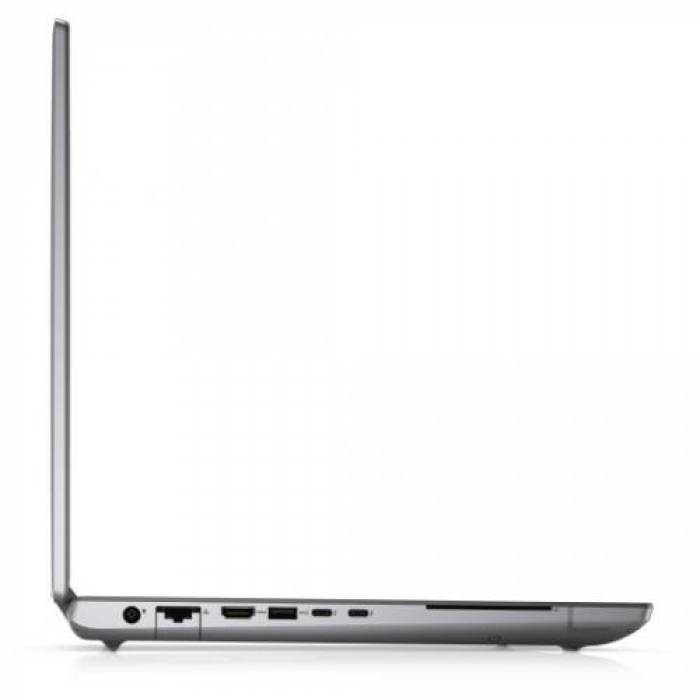 Laptop Dell Precision 7770, Intel Core i7-12850HX, 17.3inch, RAM 16GB, SSD 1TB, nVidia RTX A4500 16GB, 5G, Windows 10 Pro, Aluminum Titan Grey
