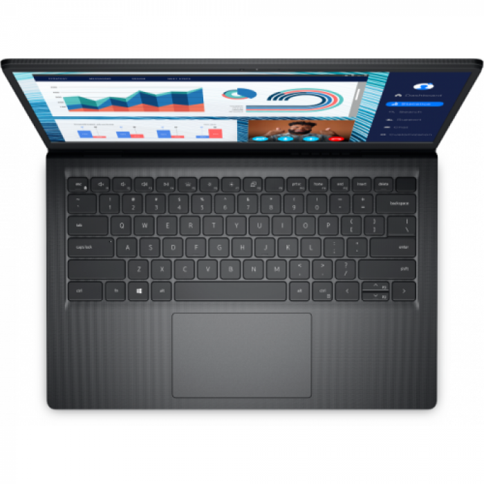 Laptop Dell Vostro 3420, Intel Core i5-1135G7, 14inch, RAM 16GB, SSD 512GB, Intel Iris Xe Graphics, Linux, Carbon Black