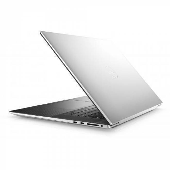 Laptop DELL XPS 17 9710, Intel Core i7-11800H, 17inch Touch, RAM 32GB, SSD 1TB, nVidia GeForce RTX 3060 6GB, Windows 11 Pro, Platinum Silver
