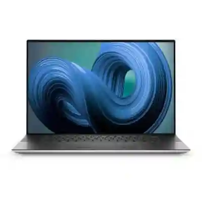 Laptop Dell XPS 17 9720, Intel Core i7-12700H, 17inch, RAM 16GB, SSD 1TB, nVidia GeForce RTX 3050 4GB, Windows 11 Pro, Platinum Silver