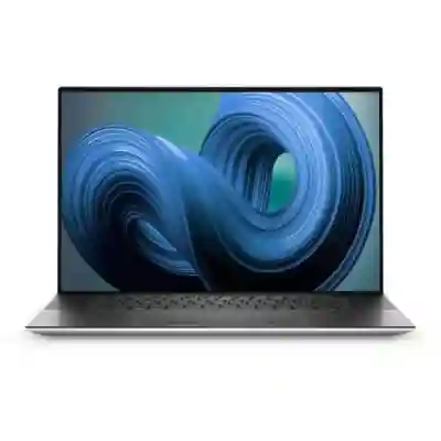 Laptop Dell XPS 17 9720, Intel Core i7-12700H, 17inch Touch, RAM 16GB, SSD 1TB, nVidia GeForce RTX 3060 6GB, Windows 11 Pro, Platinum Silver