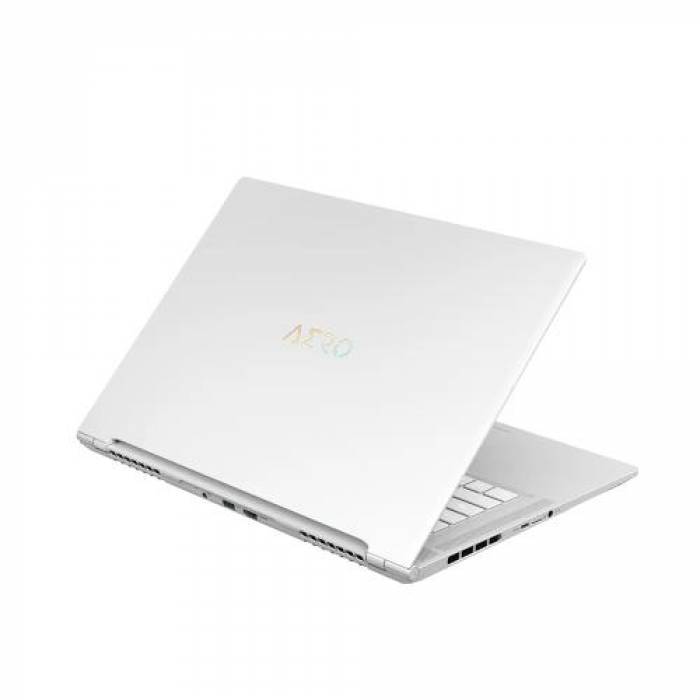 Laptop Gigabyte Aero 16 OLED BSF-73EE994SO, Intel Core i7-13700H, 16inch, RAM 16GB, SSD 1TB, nVidia GeForce RTX 4070 8GB, Windows 11, White