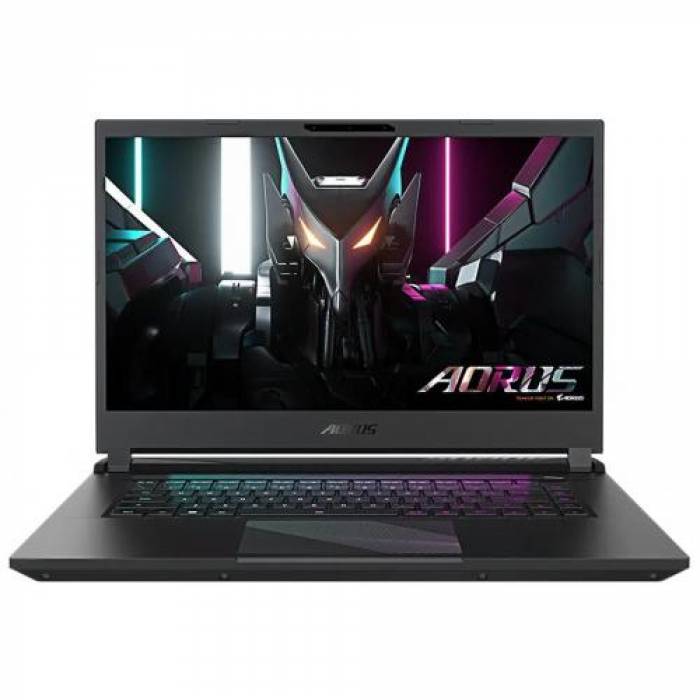 Laptop Gigabyte AORUS 15 BKF-73EE754SH, Intel Core i7-13700H, 15.6inch, RAM 16GB, SSD 1TB, nVidia GeForce RTX 4060 8GB, Windows 11, Black