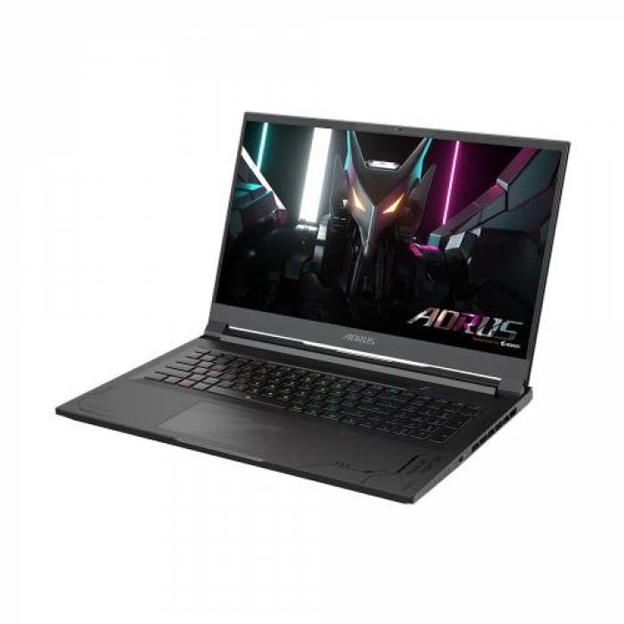 Laptop Gigabyte AORUS 17X AZF-B5EE665SP, Intel Core i9-13900HX, 17.3inch, RAM 32GB, SSD 2x 1TB, nVidia GeForce RTX 4090 16GB, Windows 11 Pro, Black