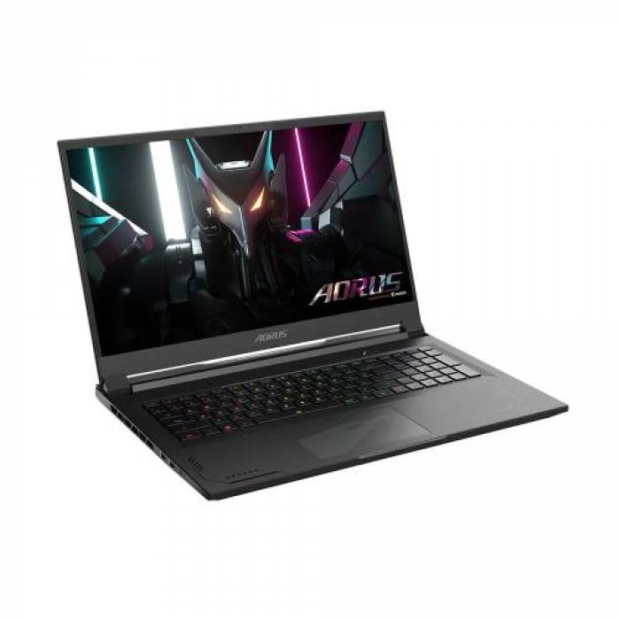 Laptop Gigabyte AORUS 17X AZF-B5EE665SP, Intel Core i9-13900HX, 17.3inch, RAM 32GB, SSD 2x 1TB, nVidia GeForce RTX 4090 16GB, Windows 11 Pro, Black