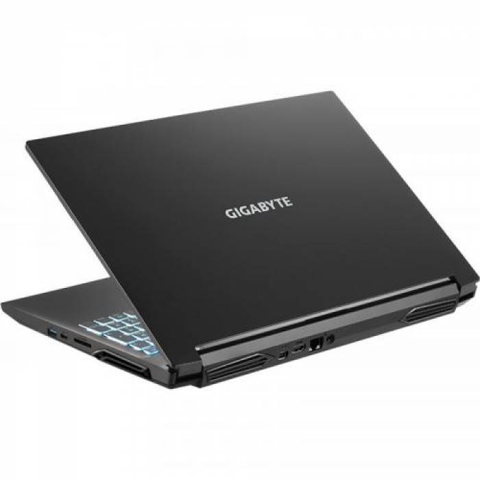 Laptop Gigabyte G5 MD-51EE123SD, Intel Core i5-11400H, 15.6inch, RAM 16GB, SSD 512GB, nVidia GeForce RTX 3050 Ti 4GB, Free DOS, Black