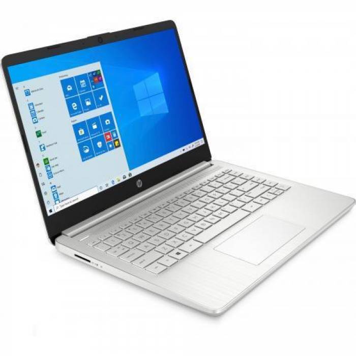 Laptop HP 14s-dq3004nq, Intel Celeron N4500, 14inch, RAM 4GB, SSD 256GB, Intel UHD Graphics, Windows 11, Natural Silver