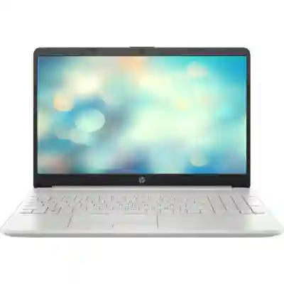 Laptop HP 15-dw1010nq, Intel Pentium Gold 6405U, 15.6inch, RAM 4GB, SDD 256GB, Intel UHD Graphics, Free DOS, Natural Silver