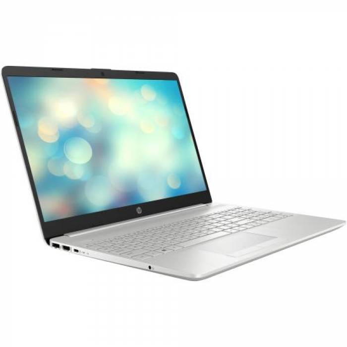 Laptop HP 15-dw3040nq, Intel Core i5-1135G7, 15.6inch, RAM 8GB, SSD 256GB, Intel Iris Xe Graphics, No OS, Silver