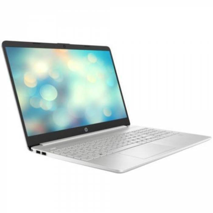 Laptop HP 15s-eq2012nq, AMD Ryzen 7 5700U, 15.6inch, RAM 8GB, SSD 512GB, AMD Radeon Graphics, Free DOS, Natural Silver