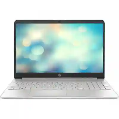 Laptop HP 15s-fq2024nq, Intel Core i3-1115G4, 15.6inch, RAM 8GB, SSD 256GB, Intel UHD Graphics, Free DOS, Natural Silver