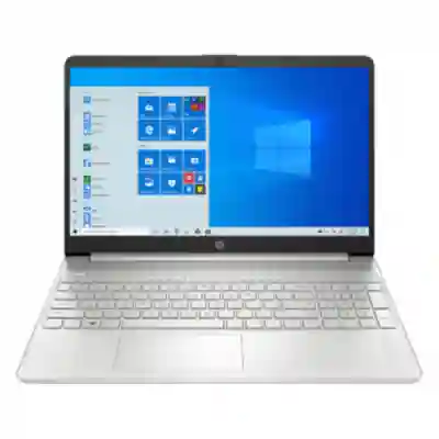 Laptop HP 15s-fq3000nq, Intel Pentium Silver N6000, 15.6inch, RAM 8GB, SSD 256GB, Intel UHD Graphics, Windows 10, Natural Silver