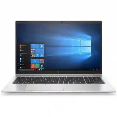 Laptop HP EliteBook 850 G8, Intel Core i7-1165G7, 15.6inch, RAM 16GB, SSD 512GB, Intel Iris Xe Graphics, Windows 10 Pro, Silver