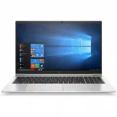 Laptop HP EliteBook 850 G8, Intel Core i7-1165G7, 15.6inch, RAM 16GB, SSD 512GB, nVidia GeForce MX450 2GB, Windows 10 Pro, Silver