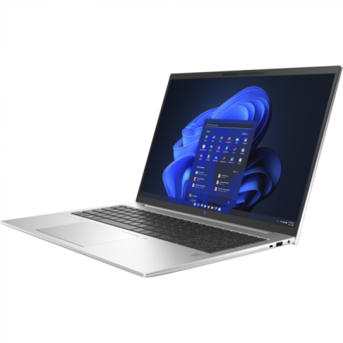 Laptop HP EliteBook 860 G9, Intel Core i5-1235U, 16inch, RAM 16GB, SSD 512GB, Intel Iris Xe Graphics, Windows 11 Pro, Silver + HP Wolf Pro Security