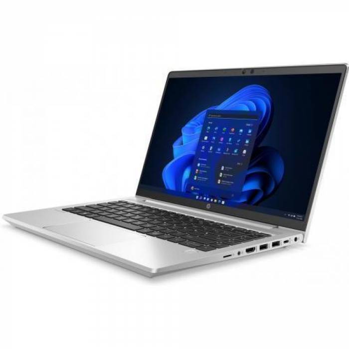 Laptop HP ProBook 440 G8, Intel Core i5-1135G7, 14inch, RAM 8GB, SSD 512GB, Intel Iris Xe Graphics, Windows 11 Pro, Pike Silver Aluminium