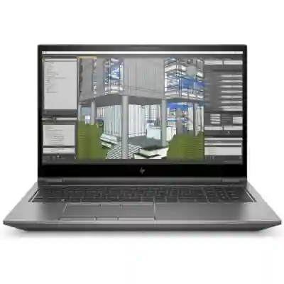 Laptop HP Zbook Fury 15.6 G8, Intel Core i9-11950H, 15.6inch, RAM 32GB, SSD 1TB, nVidia RTX A4000 8GB, Windows 11 Pro, Grey