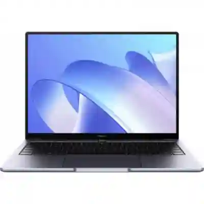 Laptop Huawei MateBook 14, Intel Core i5-1135G7, 14inch, RAM 16GB, SSD 512GB, Intel Iris Xe Graphics, Windows 11, Space Gray